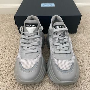 Women’s Prada platform sneakers.